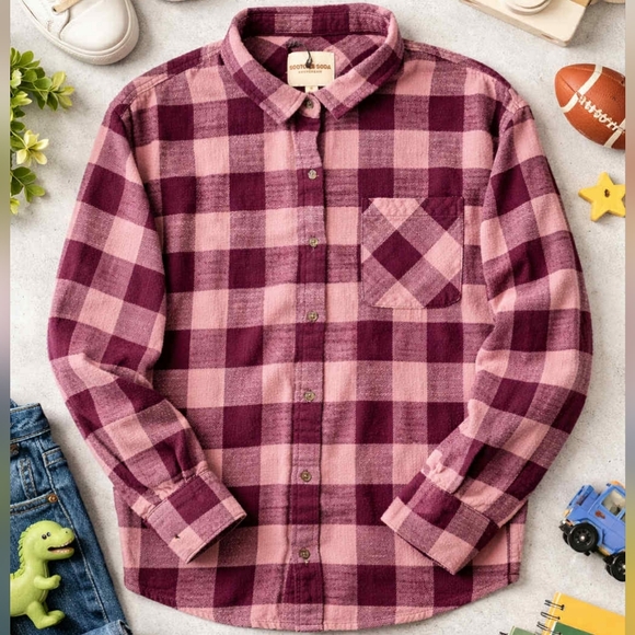 Scotch & Soda Other - Scotch & Soda Purple Plaid Shirt